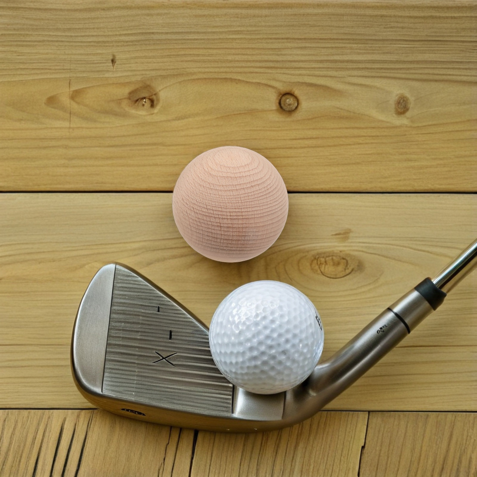 Croquet Set Lawn - Wooden Croquet Balls 6 Piece Beech