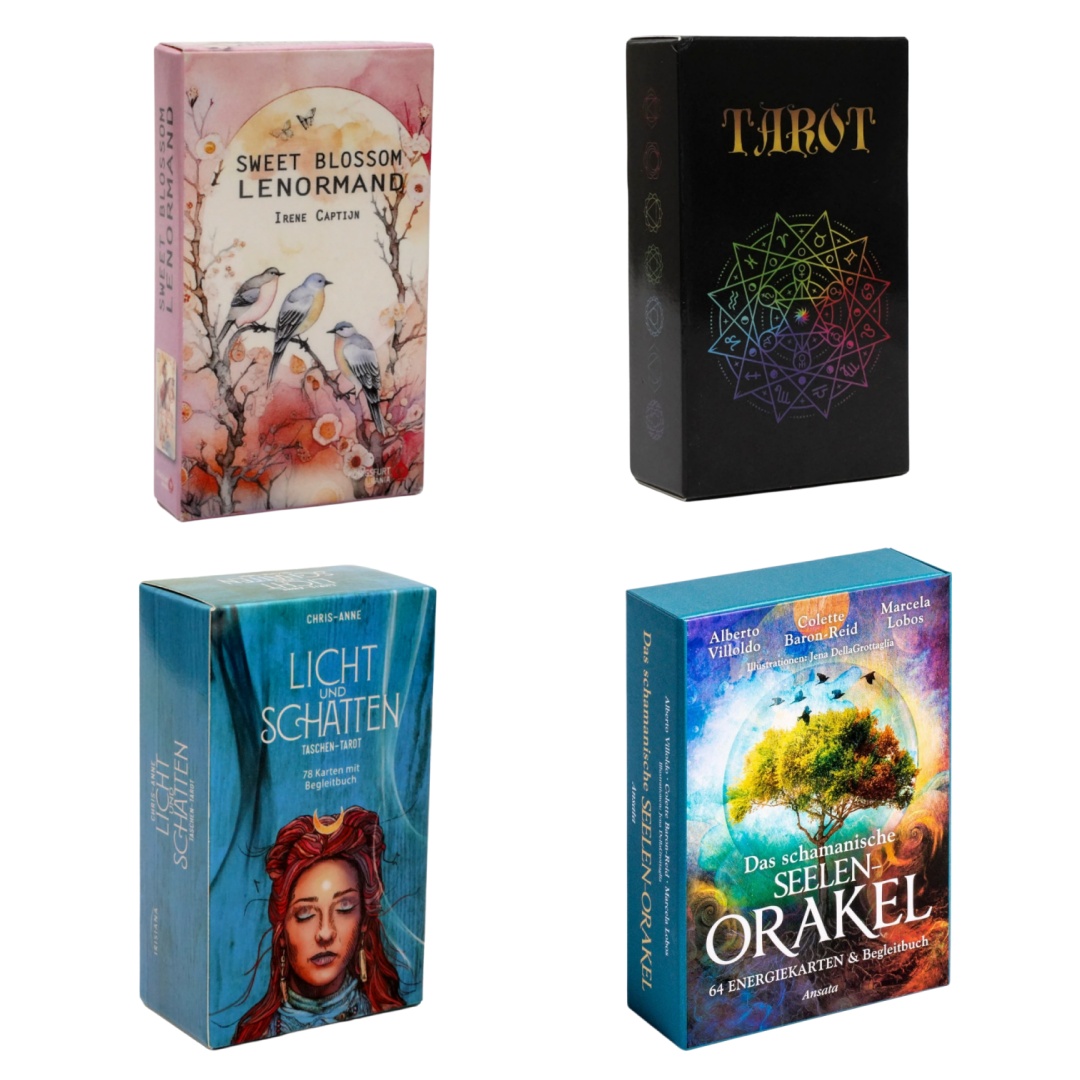 Party Games Using Cards - Hand-Painted Art Oracle Cards, Exquisite Illustrations,