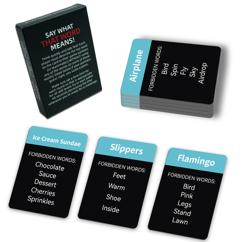Party Games Multiplayer - Say What That Word Means Guessing