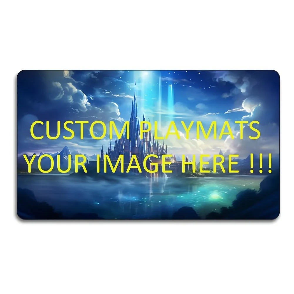 Party Games Using Cards - Personalized Card Game Desk Mat, Large