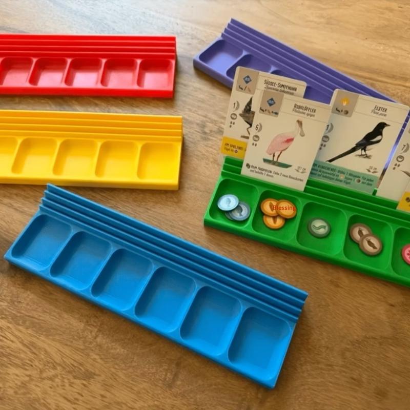 Party Games Using Cards - Dual-Purpose Board Game Organizer Tray Durable