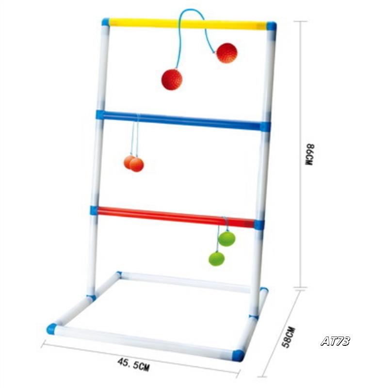 2X Ladder Ball Game Set Golf T - Ladder Toss Set recension och pris