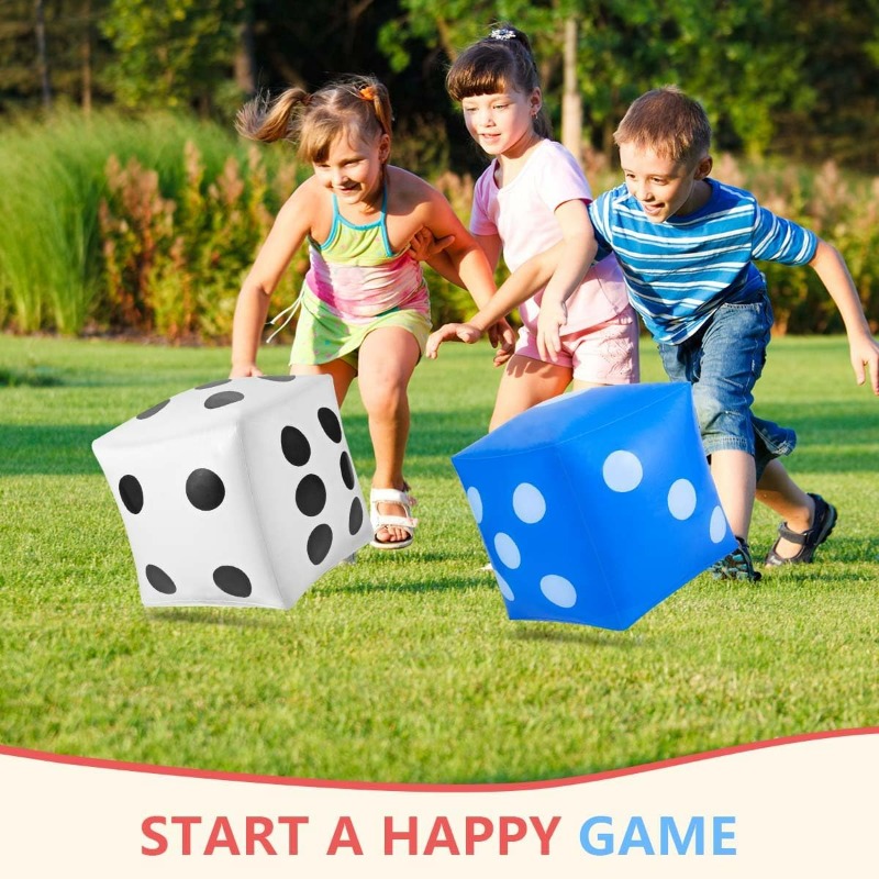 Giant PVC Inflatable Dice Game - Party Games Gamecube recension och pris