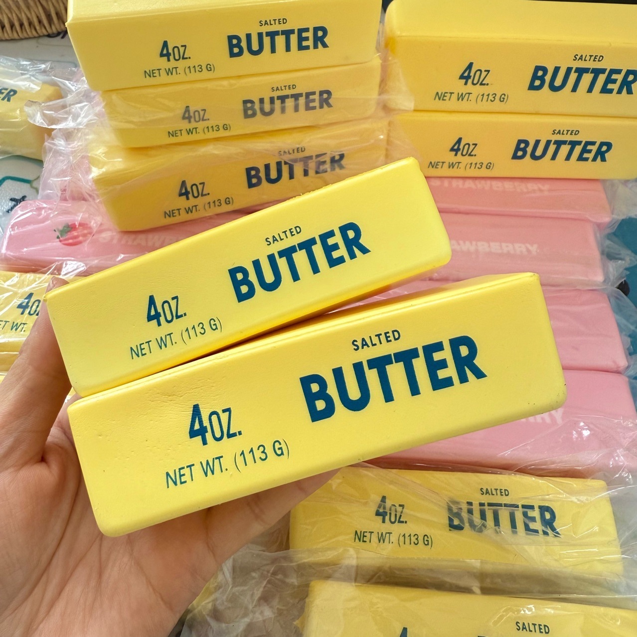 1-12pcs Squishy Butter Stick F - Party Games Graduation recension och pris