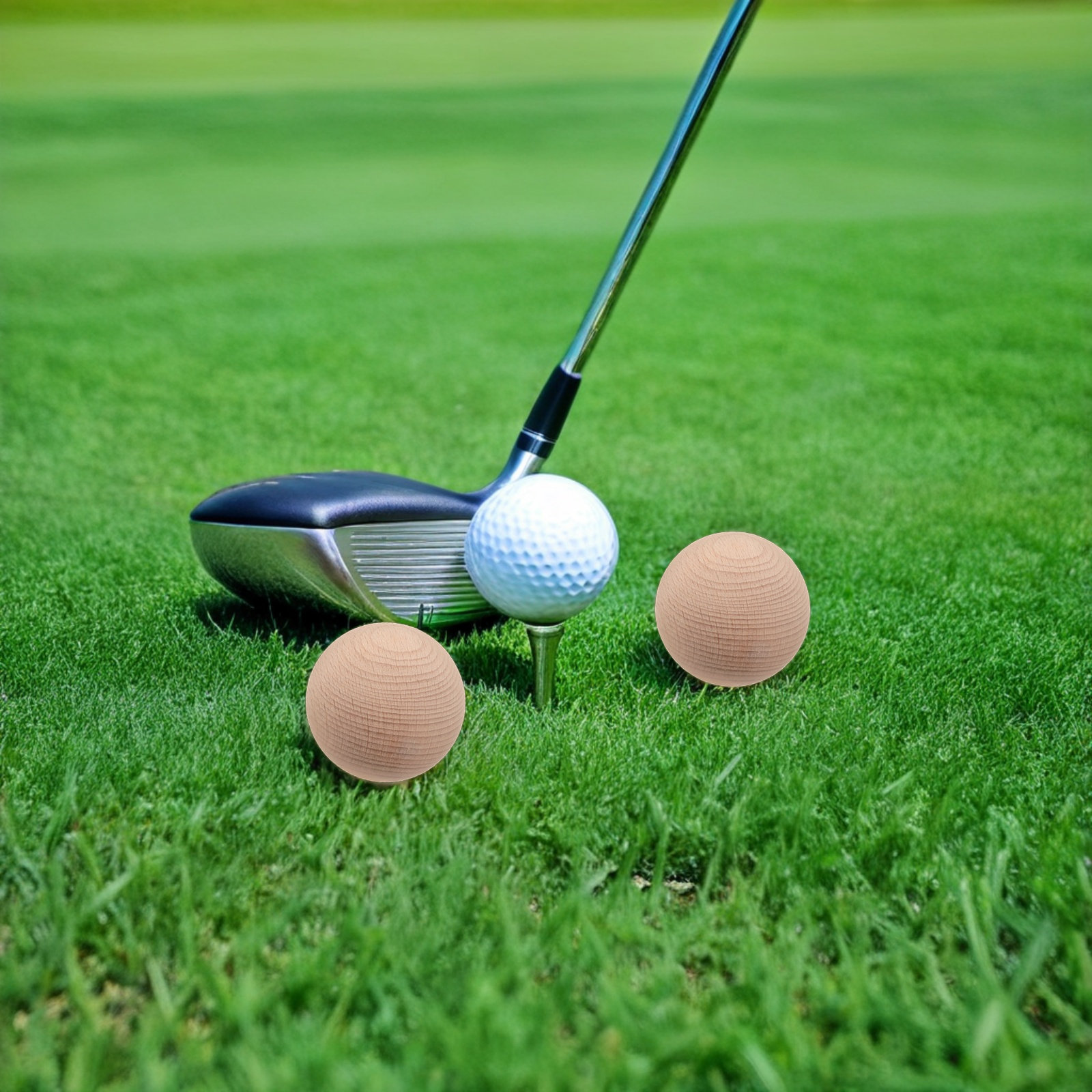 Wooden Croquet Balls 6 Piece B - Croquet Set Lawn recension och pris