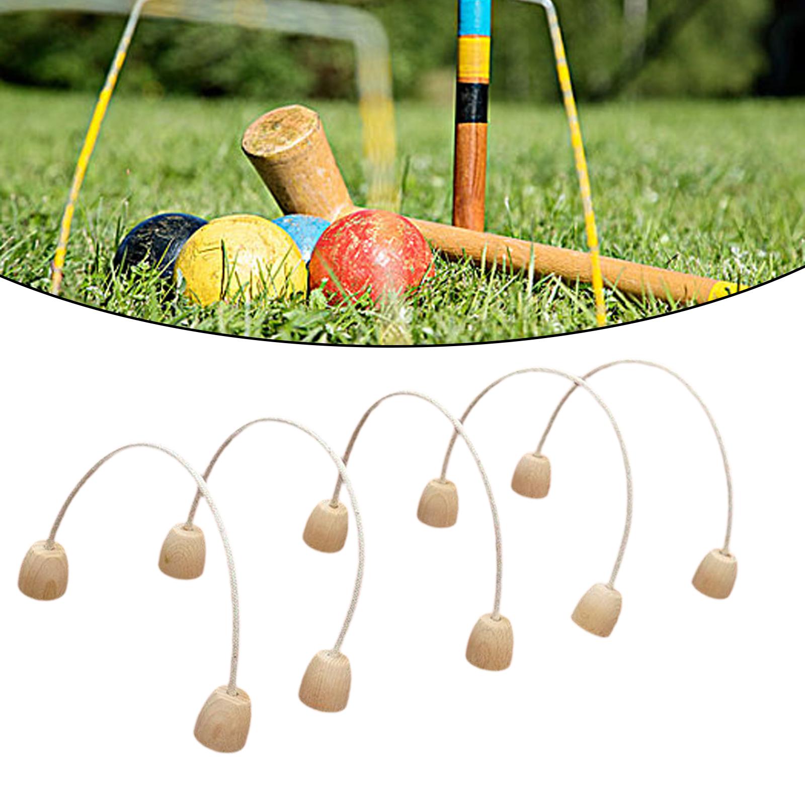 Croquet Mallet Game Wooden Wic - Croquet Set Lawn recension och pris