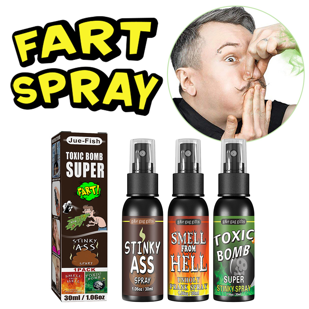 3pcs/set 30ml Liquid Fart Spra - Party Games Bomb recension och pris