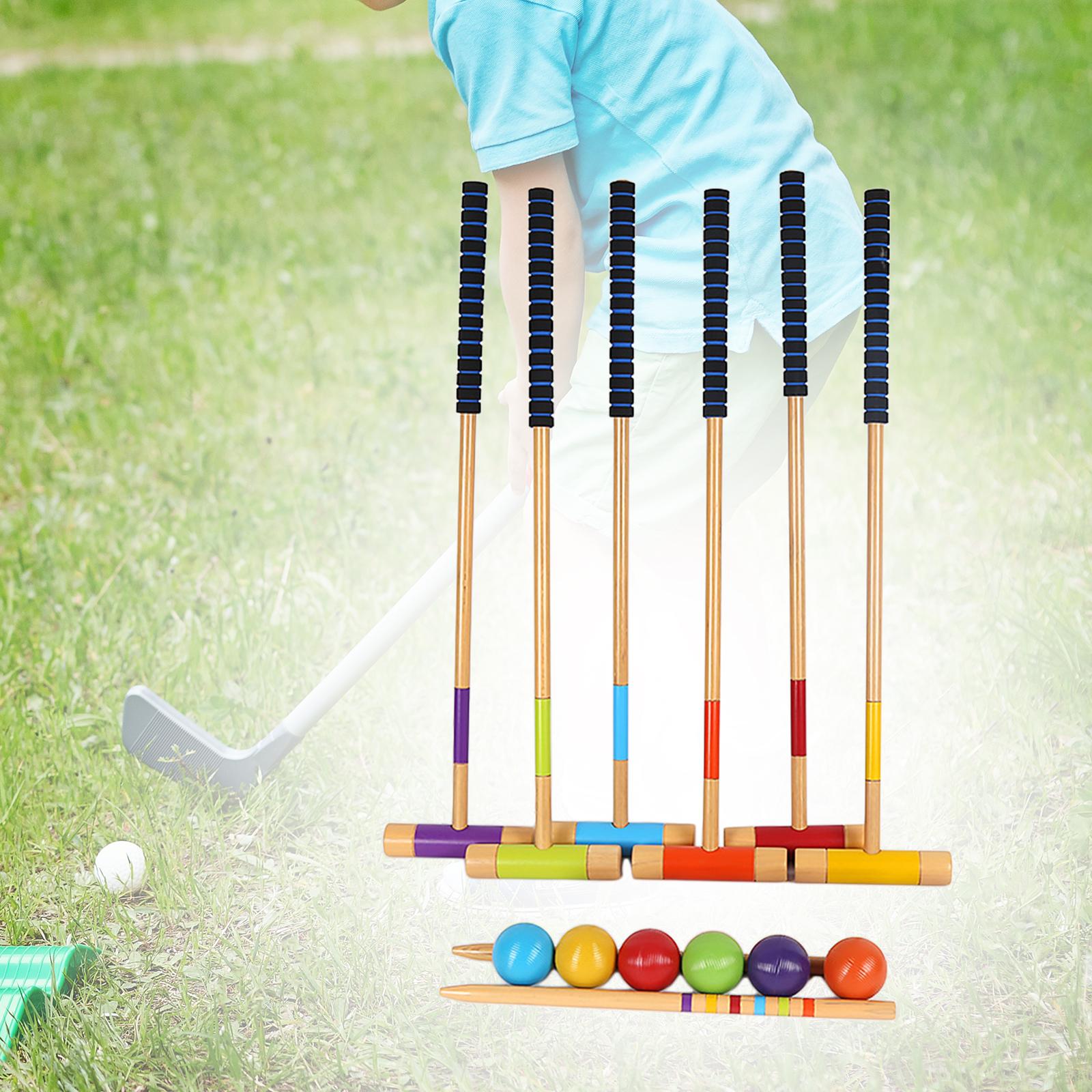 6 Pieces Six Player Croquet Se - Croquet Set Lawn recension och pris