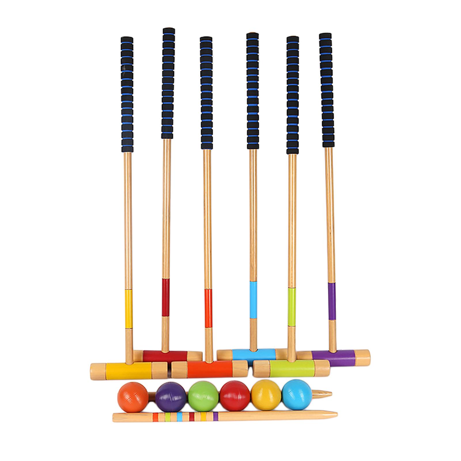 6 Pieces Six Player Croquet Se - Croquet Set Lawn recension och pris