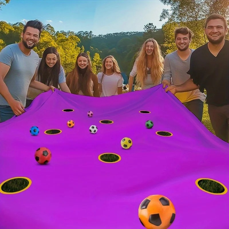 Hole Mat Ball Throwing Game Ki - Party Games Groups recension och pris