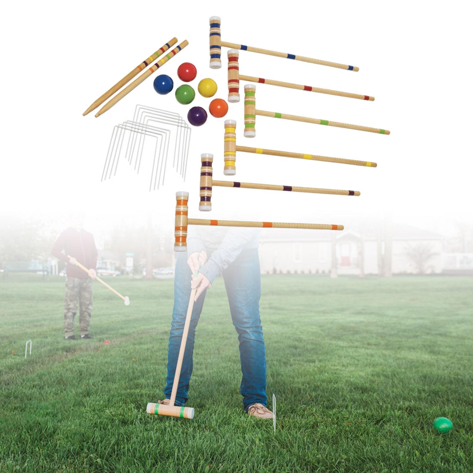 Six Player Croquet Set Lawn Cr - Croquet Set Lawn recension och pris