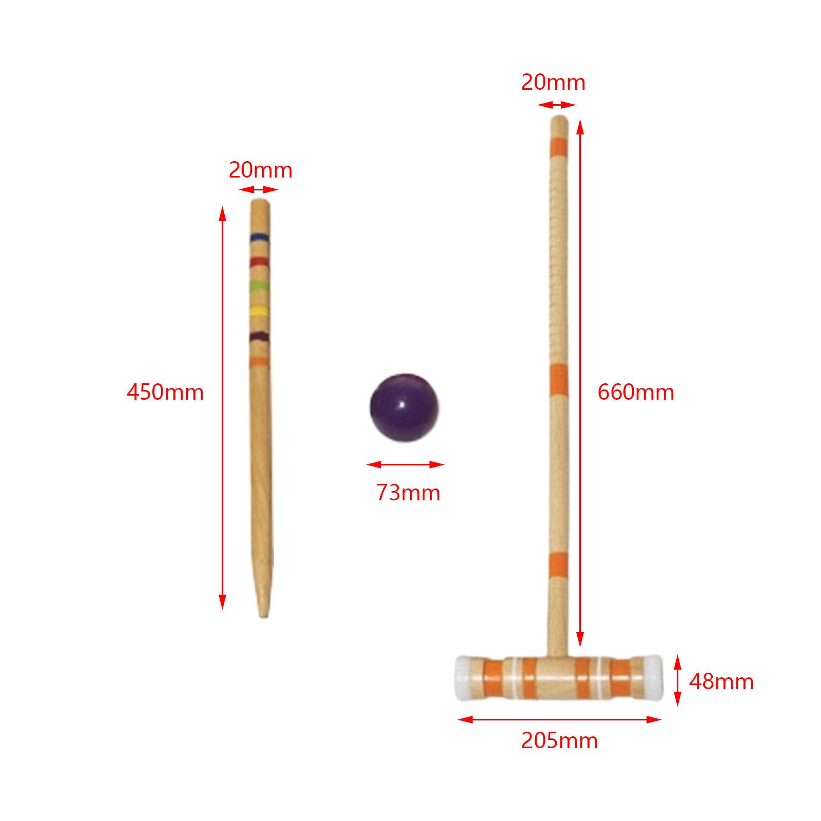 Six Player Croquet Set Lawn Cr - Croquet Set Lawn recension och pris