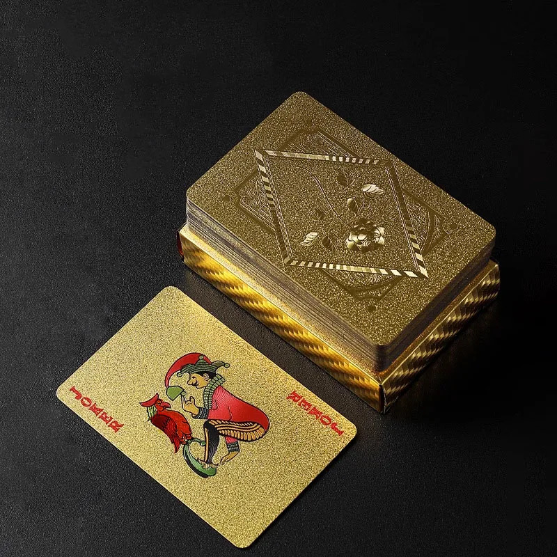 Golden Foil Embossed Rose Poke - Party Games Using Cards recension och pris