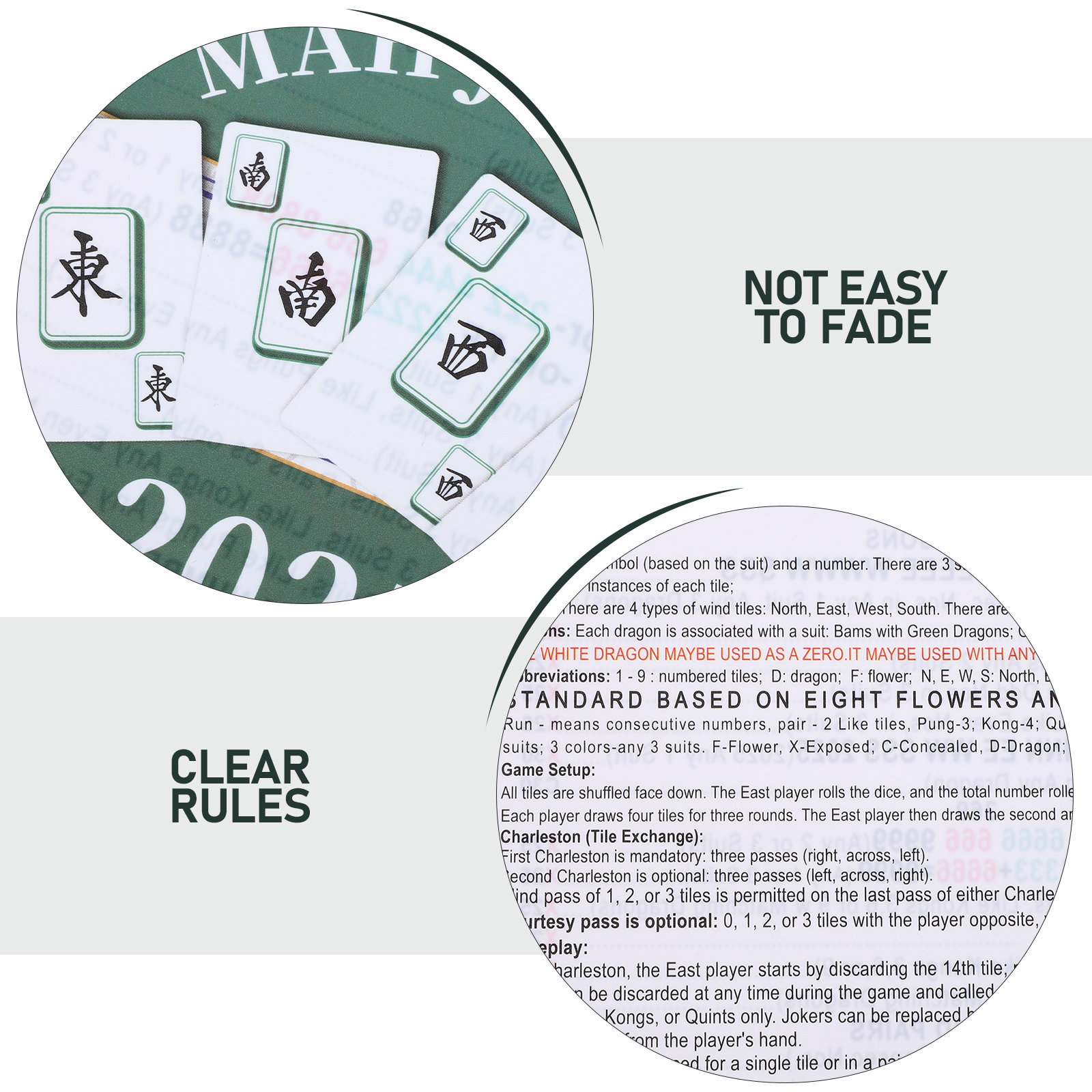 8pcs Score Cards Waterproof Ha - Party Games Using Cards recension och pris