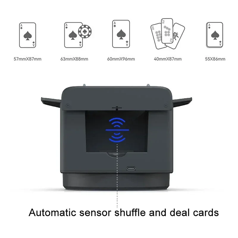 5200mAh 360° Rotatable Card Sh - Party Games Using Cards recension och pris