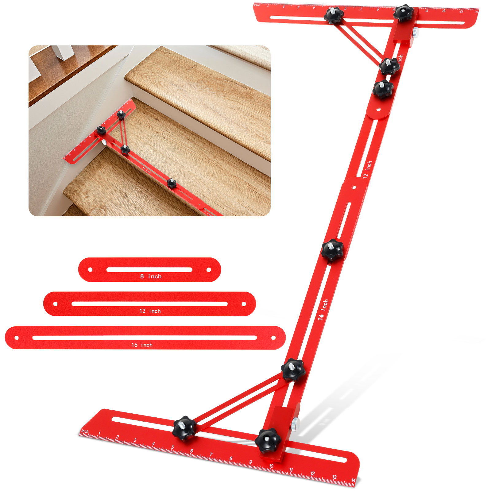 Stair Tread Template Tool Alum - Ladder Toss Set recension och pris
