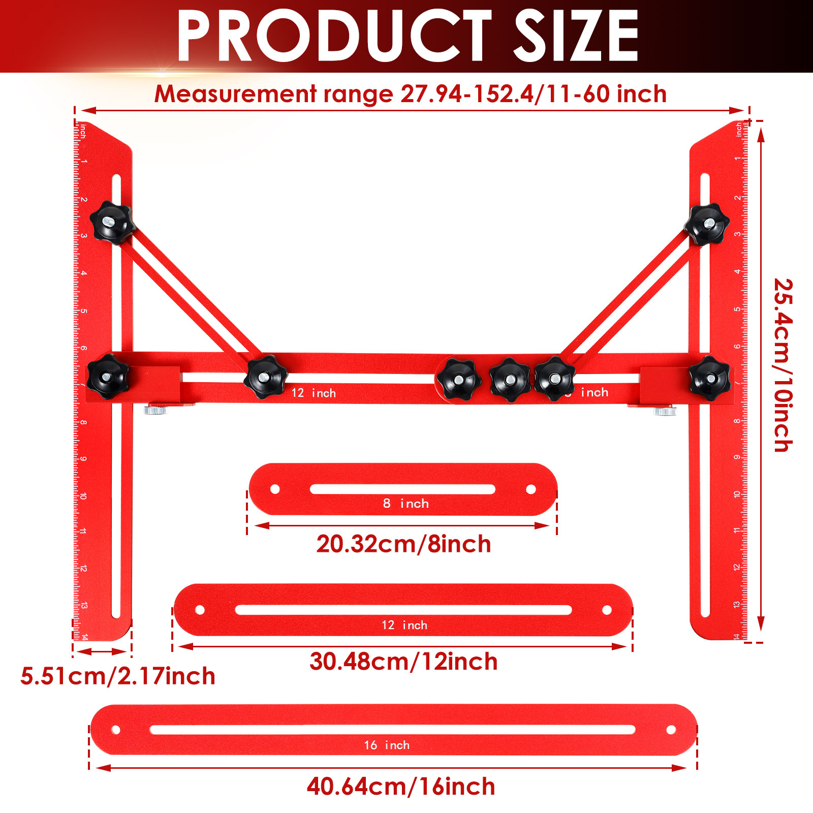 Stair Tread Template Tool Alum - Ladder Toss Set recension och pris