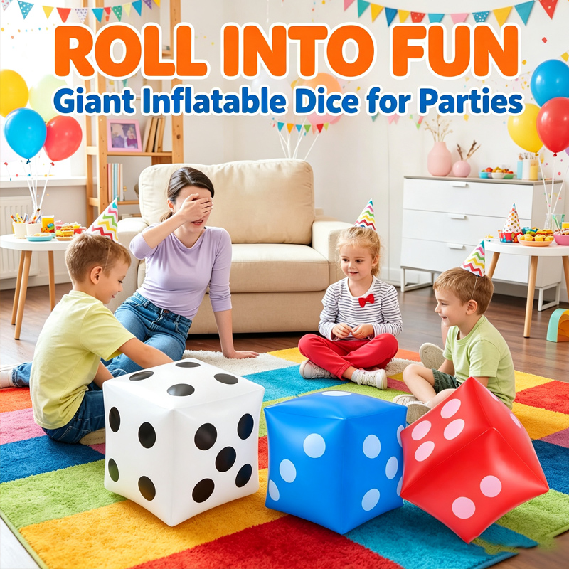 Mega Inflatable PVC Dice for I - Party Games Gamecube recension och pris