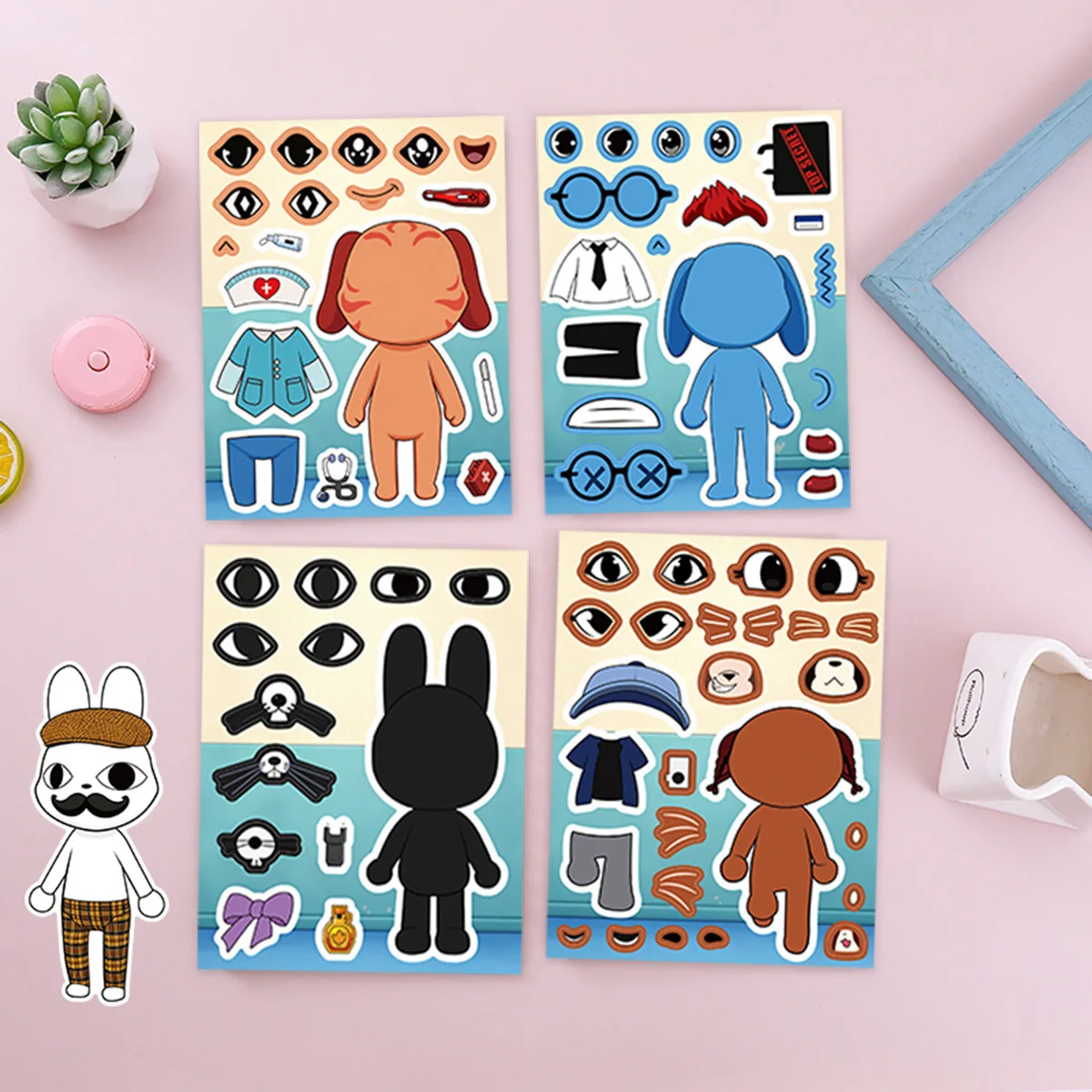 8Pcs/Set Animal Hospital Puzzl - Party Games Good recension och pris