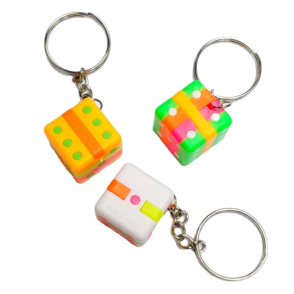 10Pc 2cm Puzzle Dice Cube Key  - Party Games Gamecube recension och pris