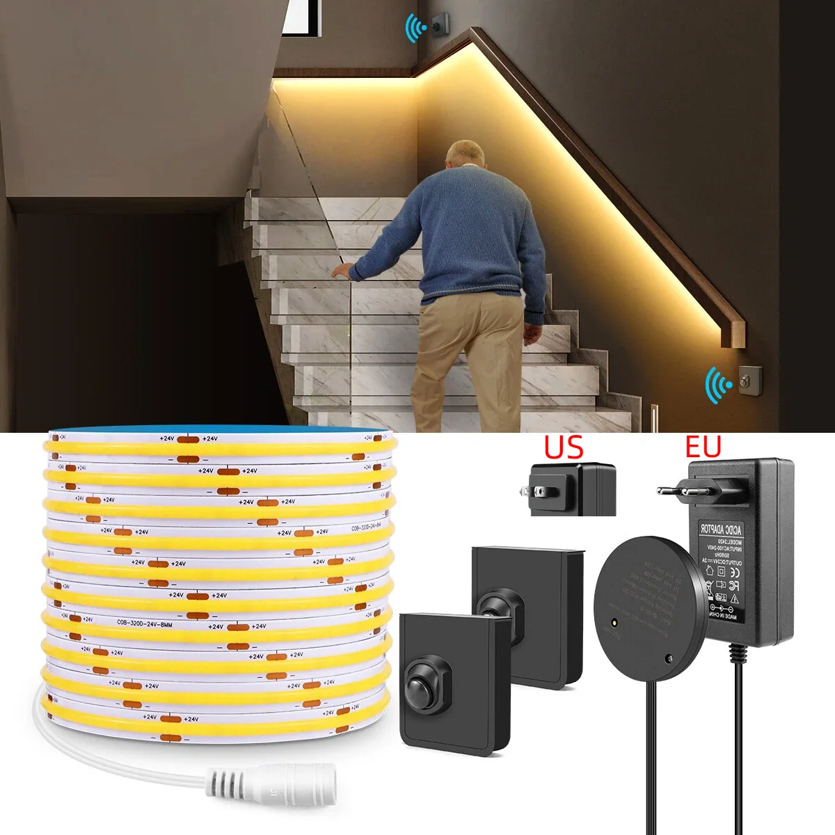 Dual Wireless Moveable PIR Mot - Ladder Toss Set recension och pris