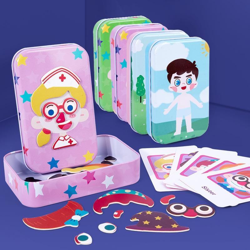 Magnetic Dress Up Puzzle Toys  - Party Games Gamecube recension och pris