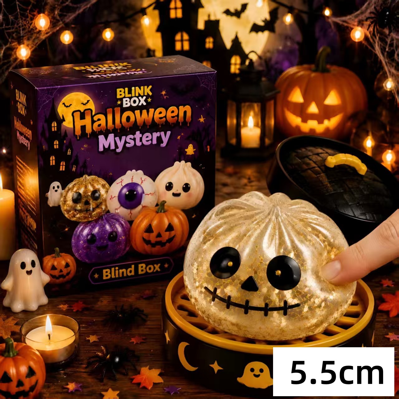 hot 5.5cm Halloween Ghost Pinc - Party Games Crazy recension och pris