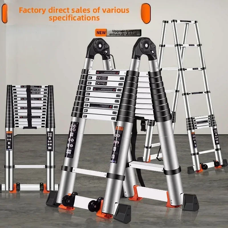 Telescopic ladder Aluminum all - Ladder Toss Set recension och pris